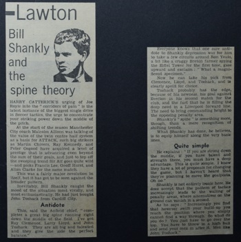 Bill Shankly and the spine theory